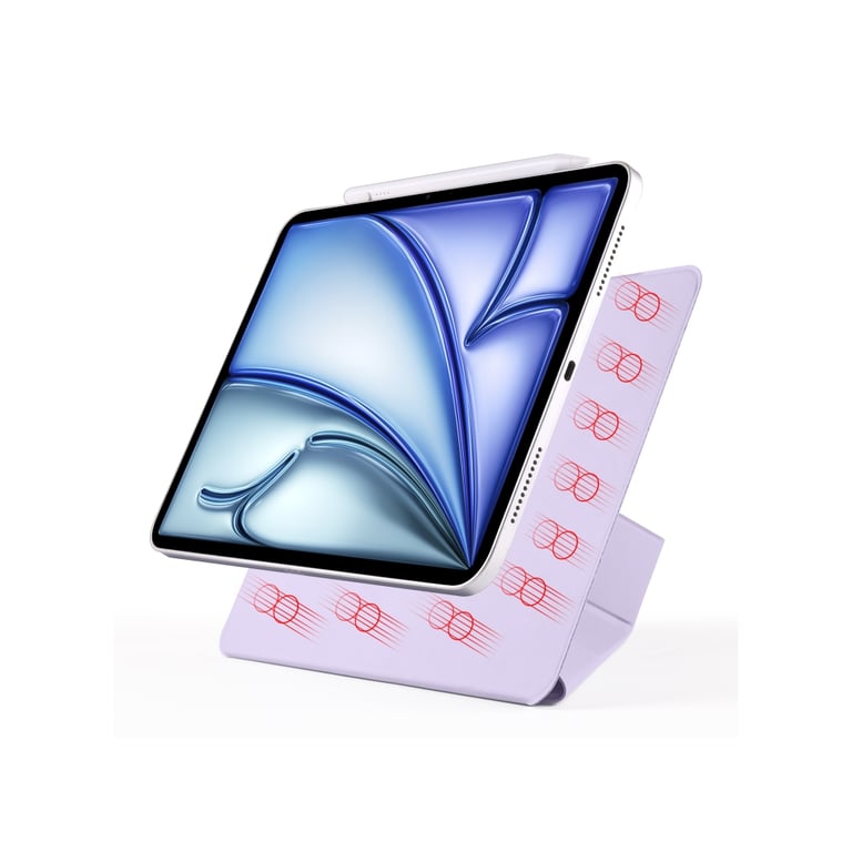 Чохол до планшета BeCover Ultra Slim Origami Magnetic Apple iPad Mini 6 2021 Purple (712946) - фото 7