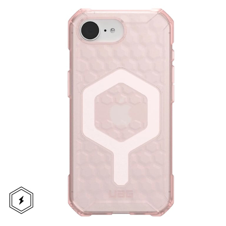 Чохол до мобільного телефона UAG iPhone 16E (4th Gen, 2025), Essential Armor MagSafe, Rose (114496114C4C) - фото 1
