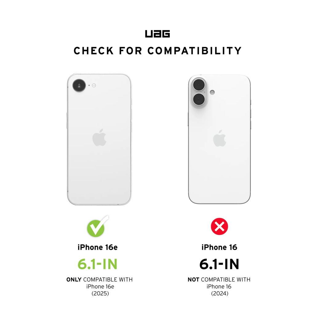 Чохол до мобільного телефона UAG iPhone 16E (4th Gen, 2025), Essential Armor MagSafe, Rose (114496114C4C) - фото 7 Чохол до мобільного телефона UAG iPhone 16E (4th Gen, 2025), Essential Armor MagSafe, Rose (114496114C4C) - фото 7