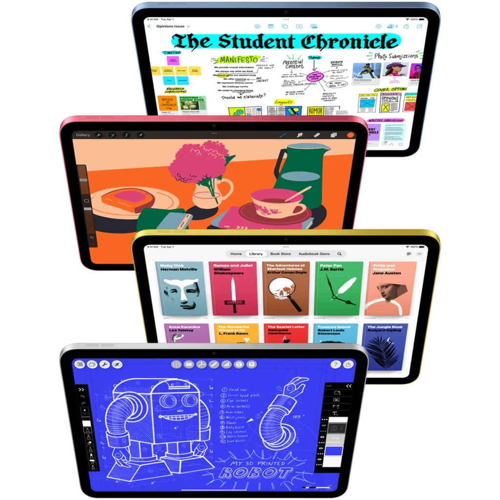 Планшет Apple iPad 11" 2025 Wi-Fi 128GB Blue (MD4A4TY/A) - фото 5 Планшет Apple iPad 11" 2025 Wi-Fi 128GB Blue (MD4A4TY/A) - фото 5