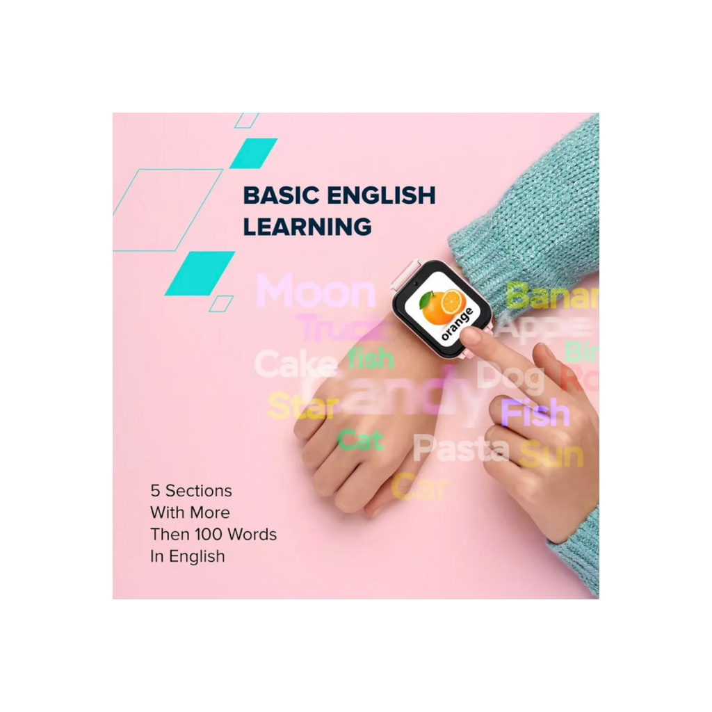 Смарт-годинник Canyon Alfie KW-37 MP3 Study&Game Pink (CNE-KW37PP) - фото 10 Смарт-годинник Canyon Alfie KW-37 MP3 Study&Game Pink (CNE-KW37PP) - фото 10