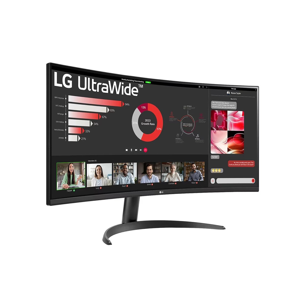 Монітор LG 34WR50QK-B - фото 4 Монітор LG 34WR50QK-B - фото 4