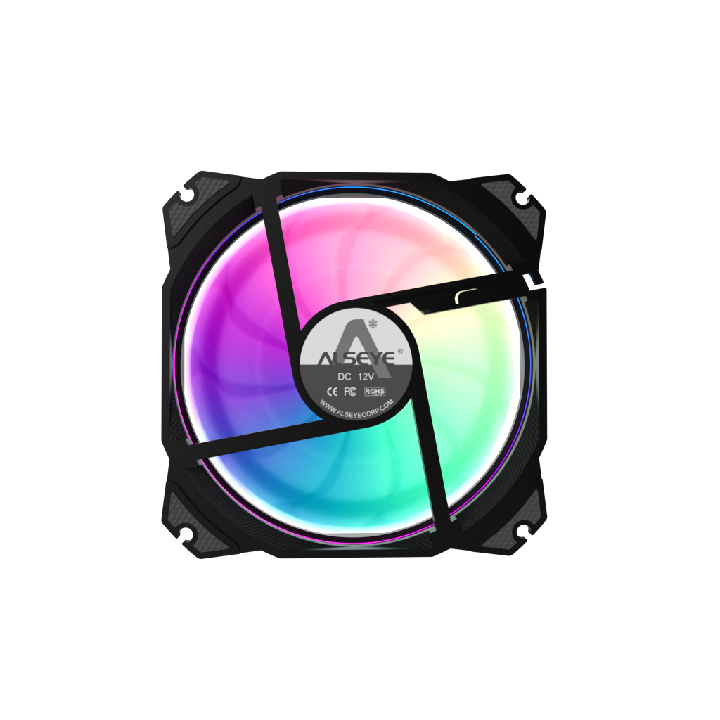 Кулер до корпусу Alseye M120-PB-A (AS.04.01.0074) - фото 4 Кулер до корпусу Alseye M120-PB-A (AS.04.01.0074) - фото 4