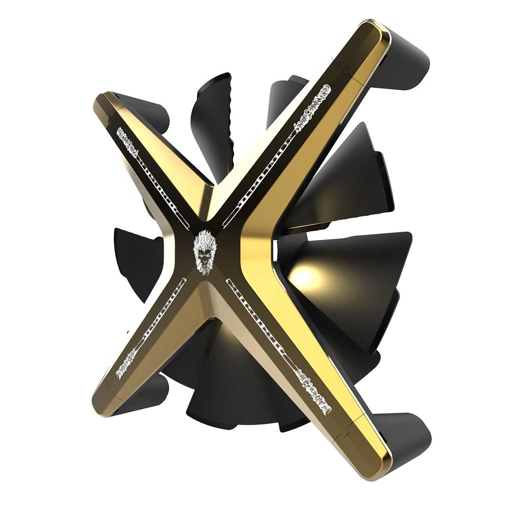 Кулер до корпусу Alseye X12 (Golden WK Push) (AS.04.03.0024) - фото 3 Кулер до корпусу Alseye X12 (Golden WK Push) (AS.04.03.0024) - фото 3