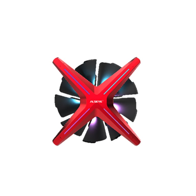 Кулер до корпусу Alseye X12 (Red Push) (AS.04.03.0030)