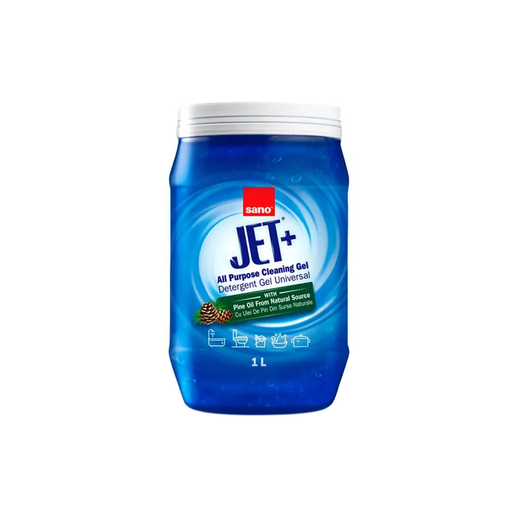 Рідина для чищення ванн Sano Jet+ Універсальний гель для прибирання Із сосновою олією 1 л (7290102993277) Рідина для чищення ванн Sano Jet+ Універсальний гель для прибирання Із сосновою олією 1 л (7290102993277)