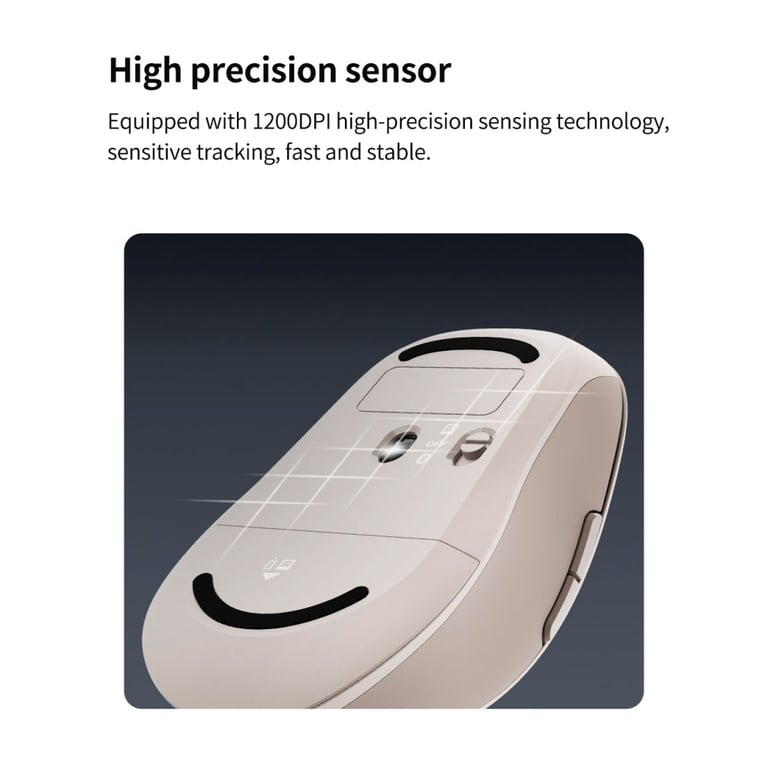 Мишка Xiaomi Dual-mode Wireless Mouse 2 White (BHR8849GL) (1122317) - фото 4