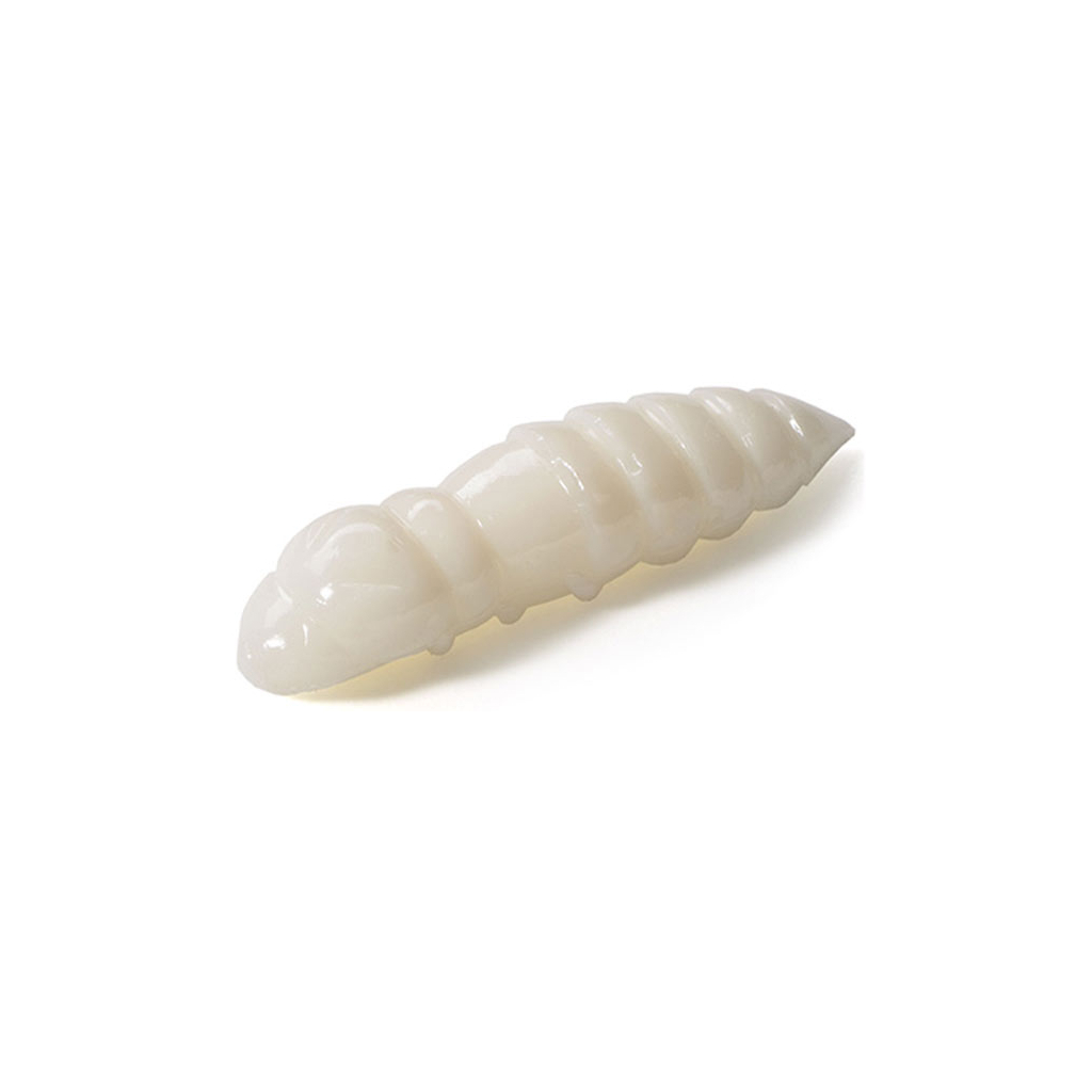 Силікон рибальський FishUP Pupa 1.5" 009 - White, cheese taste (8шт/уп) (1864.02.78) - фото 1 Силікон рибальський FishUP Pupa 1.5" 009 - White, cheese taste (8шт/уп) (1864.02.78) - фото 1