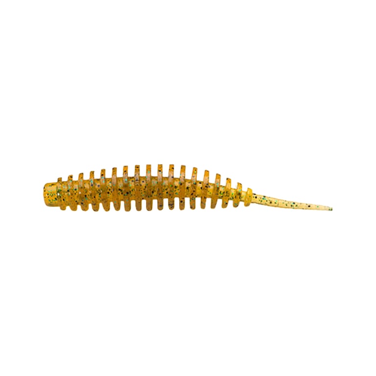Силікон рибальський FishUP Tanta 2.5″ 036 – Caramel/Green&Black (8шт/уп) (1862.02.70)