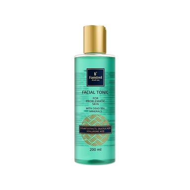 Тонік для обличчя Famirel Facial Tonic Для проблемної шкіри З саліциловою та гіалуроновою кислотами 200 мл (7290114085083) - фото 1