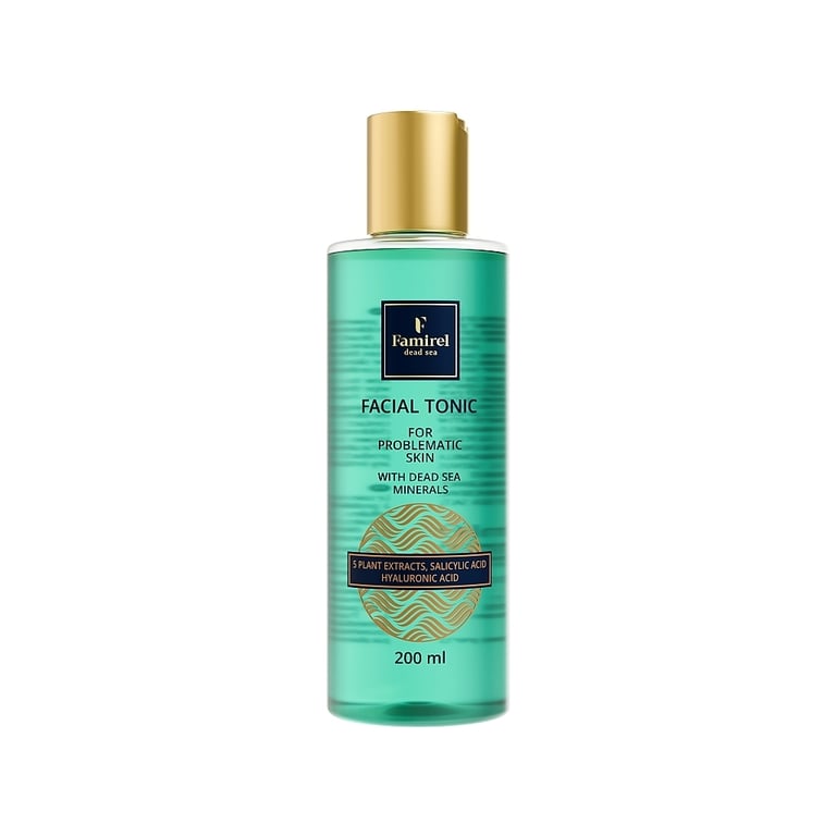 Тонік для обличчя Famirel Facial Tonic Для проблемної шкіри З саліциловою та гіалуроновою кислотами 200 мл (7290114085083)