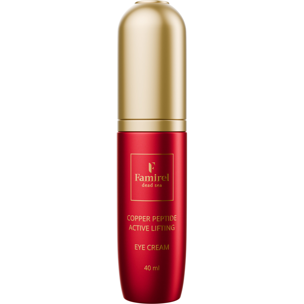 Крем для шкіри навколо очей Famirel Copper Peptide Active Lifting Eye Cream Ліфтинг-актив з пептидами 40 мл (7290114085267) Крем для шкіри навколо очей Famirel Copper Peptide Active Lifting Eye Cream Ліфтинг-актив з пептидами 40 мл (7290114085267)