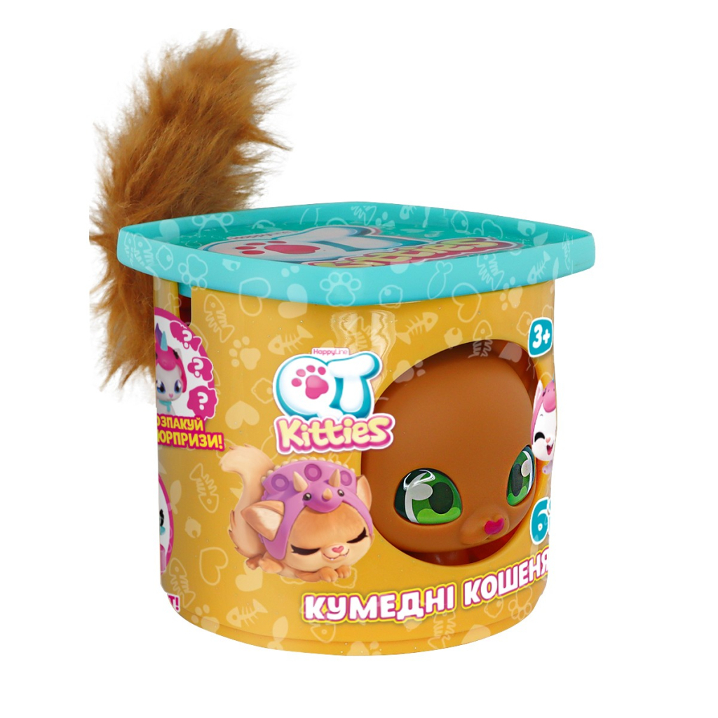 Ігровий набір QT Kitties Кошеня Джинджер (450001-5) - фото 2 Ігровий набір QT Kitties Кошеня Джинджер (450001-5) - фото 2
