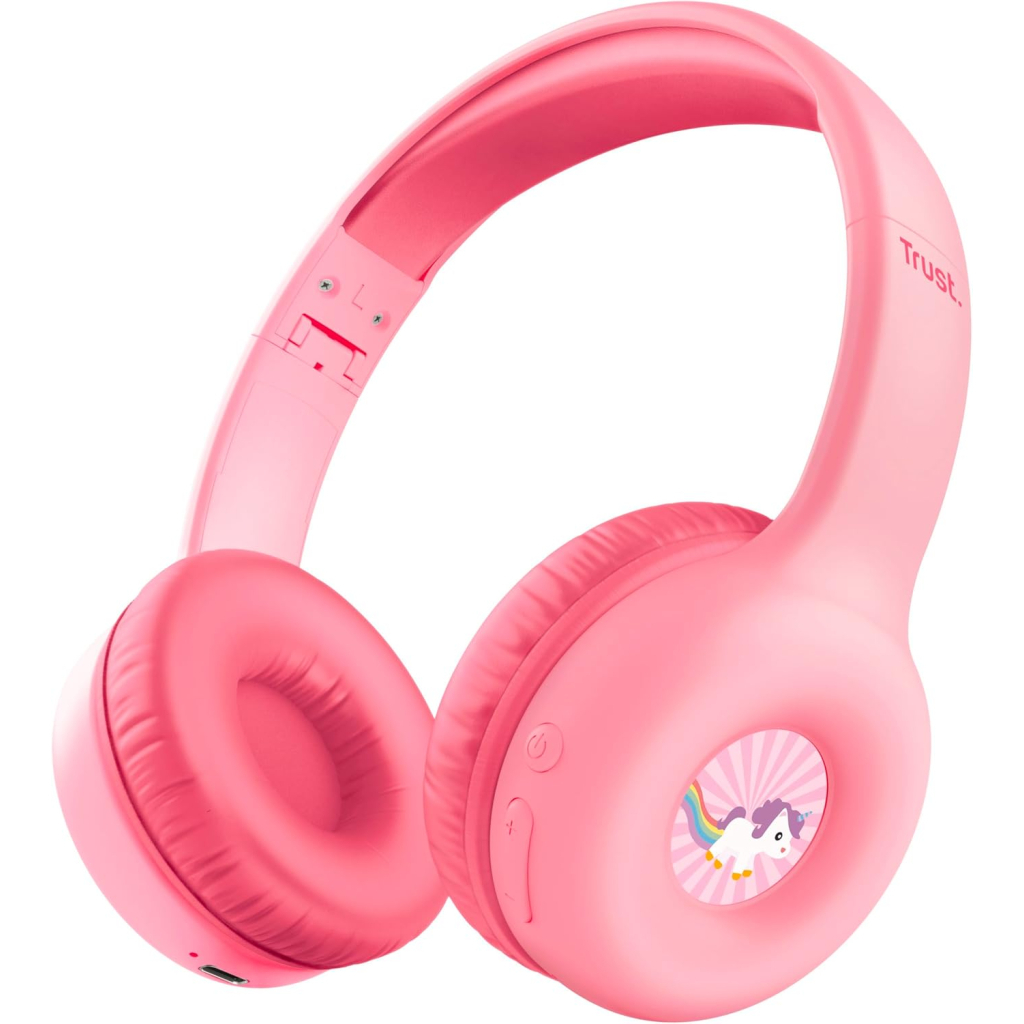 Навушники Trust Nouna Kids Wireless Pink (25274) Навушники Trust Nouna Kids Wireless Pink (25274)