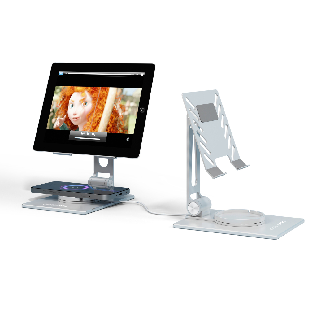 Підставка до планшета OfficePro LS630S and smartphone Silver (LS630S) - фото 6 Підставка до планшета OfficePro LS630S and smartphone Silver (LS630S) - фото 6