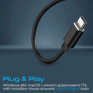 Концентратор Promate USB Hub 4 ports litehub-4.black (litehub-4.black) - фото 3