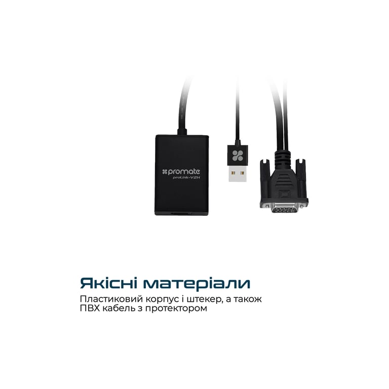 Кабель мультимедійний HDMI M to HDMI M V2.0 5.0m 90° corner Promate (prolink4k1-500.black) - фото 4
