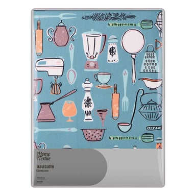Скатертина Ardesto Cookery 90% поліестер, 10% бавовна 140х180 см (ART08CK) - фото 1