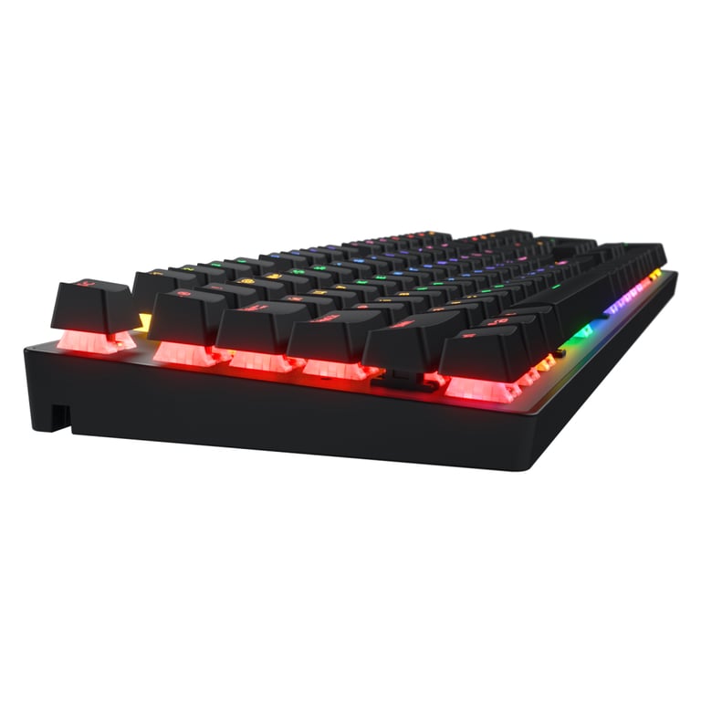 Клавіатура Hator Icefall Mecha Rainbow USB Black (HTK104UA) - фото 4