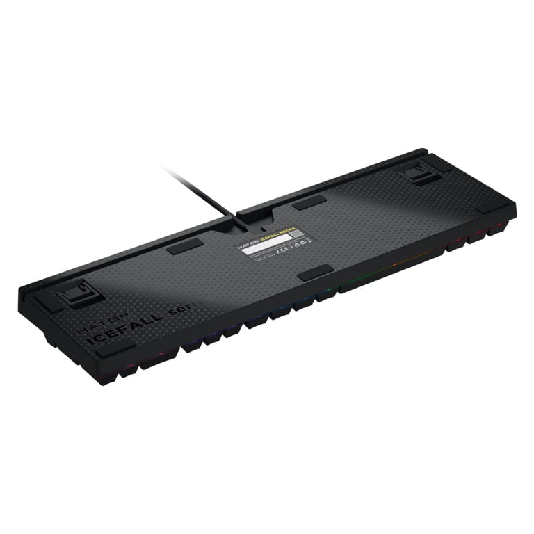 Клавіатура Hator Icefall Mecha Rainbow USB Black (HTK104UA) - фото 5