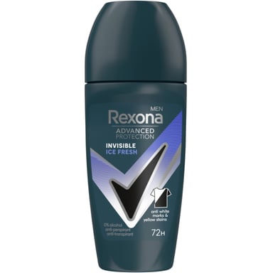 Антиперспірант Rexona Men Advanced Protection Invisible 72H Ice Fresh 50 мл (59099246) - фото 1