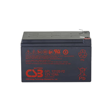 Батарея до ДБЖ CSB 12В 12 Аг (GPL12120 F2) - фото 1