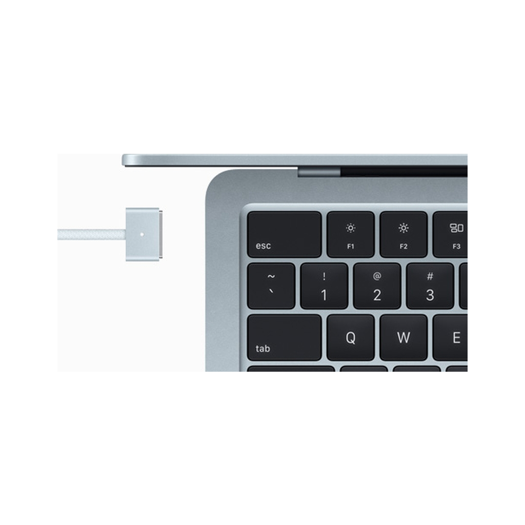 Ноутбук Apple MacBook Air 15 M4 A3241 Sky Blue (MC7A4UA/A) - фото 7 Ноутбук Apple MacBook Air 15 M4 A3241 Sky Blue (MC7A4UA/A) - фото 7