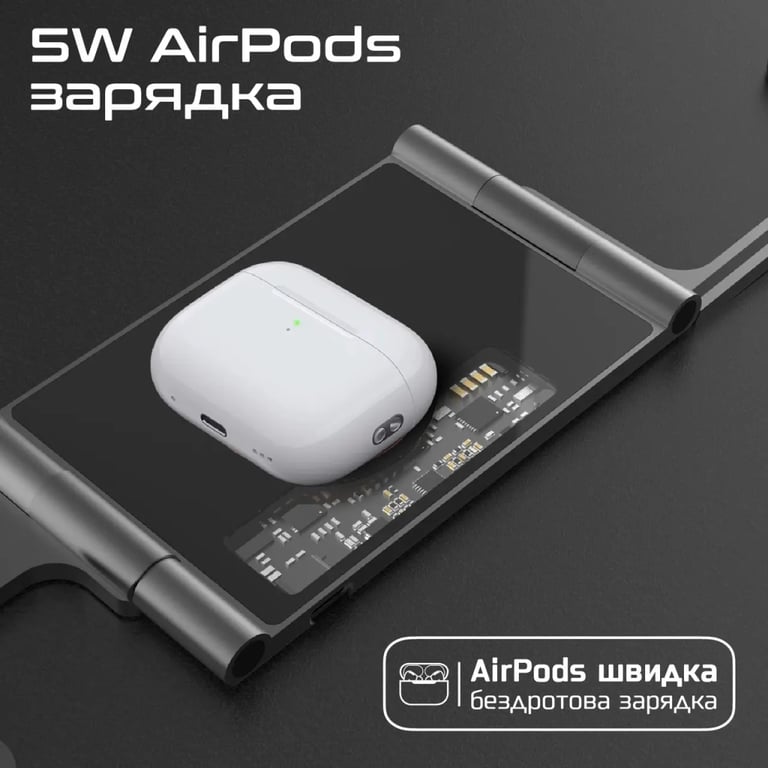 Зарядний пристрій Promate aurafold-trio - фото 5