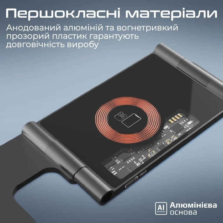 Зарядний пристрій Promate aurafold-trio - фото 8