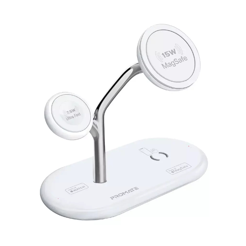 Зарядний пристрій Promate wireless (synergy-pro.white) - фото 1