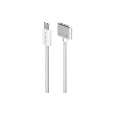 Дата кабель USB-C to MagSafe 3 white Promate (magcord-140pd.white) - фото 1