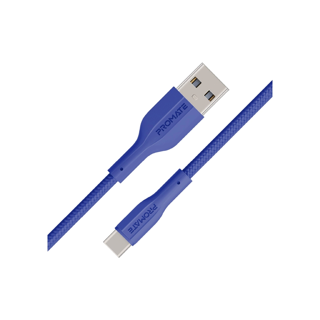 Дата кабель USB 2.0 AM to USB-C 1.2m Promate (xcord-ac.navy)