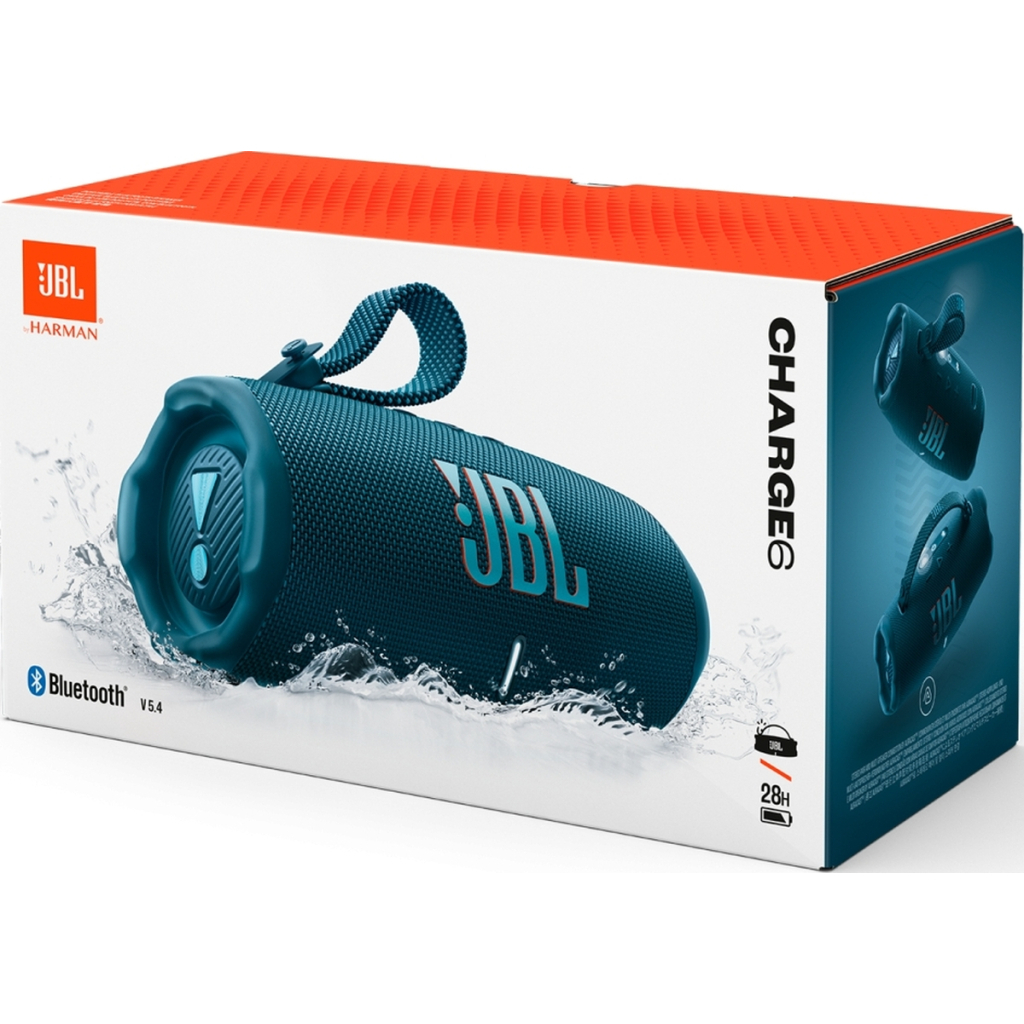 Акустична система JBL Charge 6 Blue (JBLCHARGE6BLU) - фото 11 Акустична система JBL Charge 6 Blue (JBLCHARGE6BLU) - фото 11