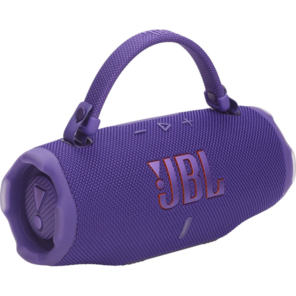 Акустична система JBL Charge 6 Purple (JBLCHARGE6PUR) - фото 8 Акустична система JBL Charge 6 Purple (JBLCHARGE6PUR) - фото 8