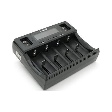 Зарядний пристрій для акумуляторів Liitokala 4 Slots+2, Ni-MH/Ni-CdAA,AAA,C, +Крона, Li-ion/IMR32650,21700,18650 (Lii-D4XL) - фото 1