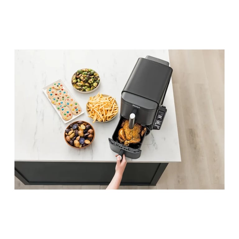 Мультипіч Ninja Double Stack XL 2-Level Hot Air Fryer 9,5 л with Smart Cook System (SL451EU) - фото 12