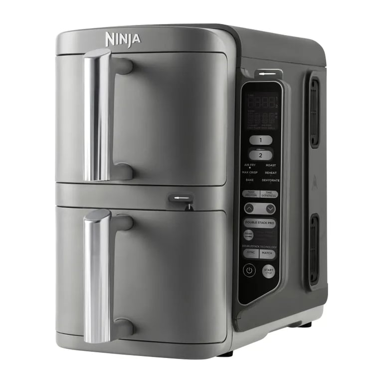 Мультипіч Ninja Double Stack XL 2-Level Hot Air Fryer 9,5 л with Smart Cook System (SL451EU) - фото 3