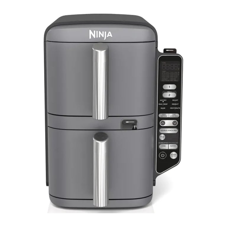 Мультипіч Ninja Double Stack XL 2-Level Hot Air Fryer 9,5 л with Smart Cook System (SL451EU) - фото 6