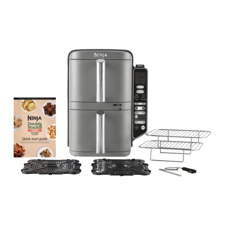Мультипіч Ninja Double Stack XL 2-Level Hot Air Fryer 9,5 л with Smart Cook System (SL451EU) - фото 10