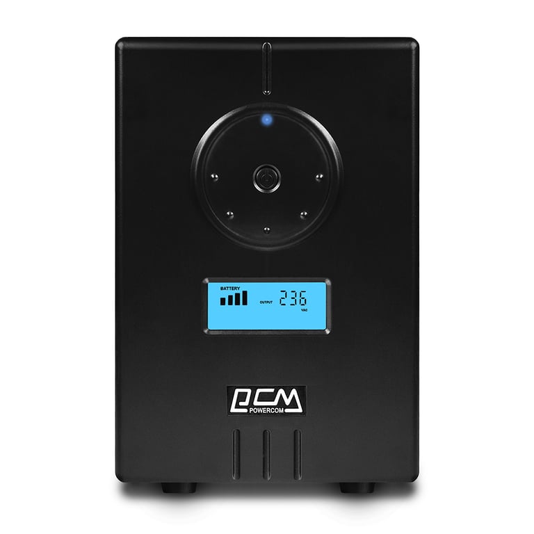 Пристрій безперебійного живлення Powercom INF-3000 1800W 36V (INF-3000) - фото 2