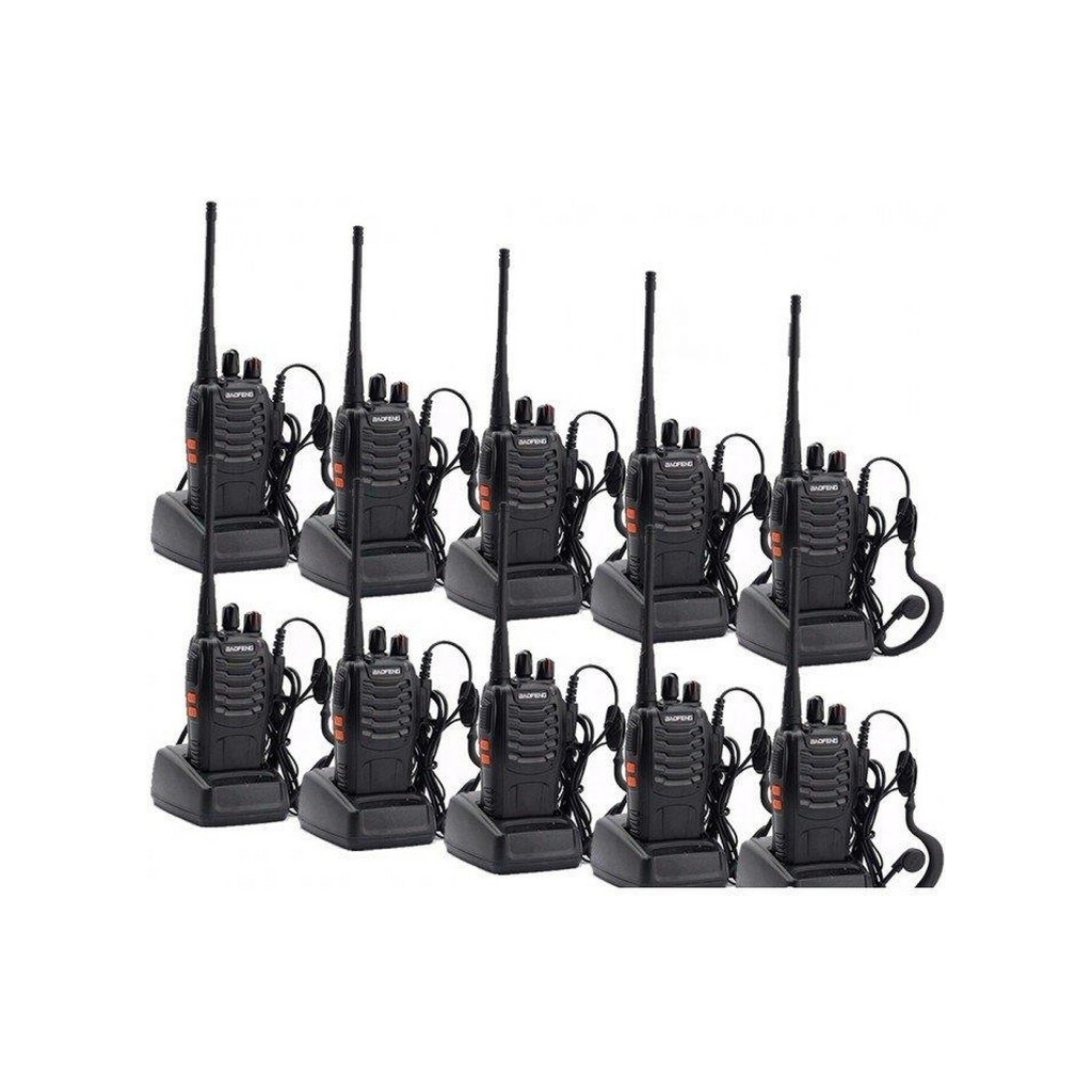 Портативна рація Baofeng BF-888S Ten Pack комплект 10 шт (2200000758941) - фото 1