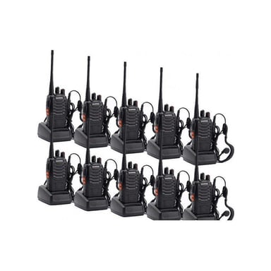 Портативна рація Baofeng BF-888S Ten Pack комплект 10 шт (2200000758941) - фото 1