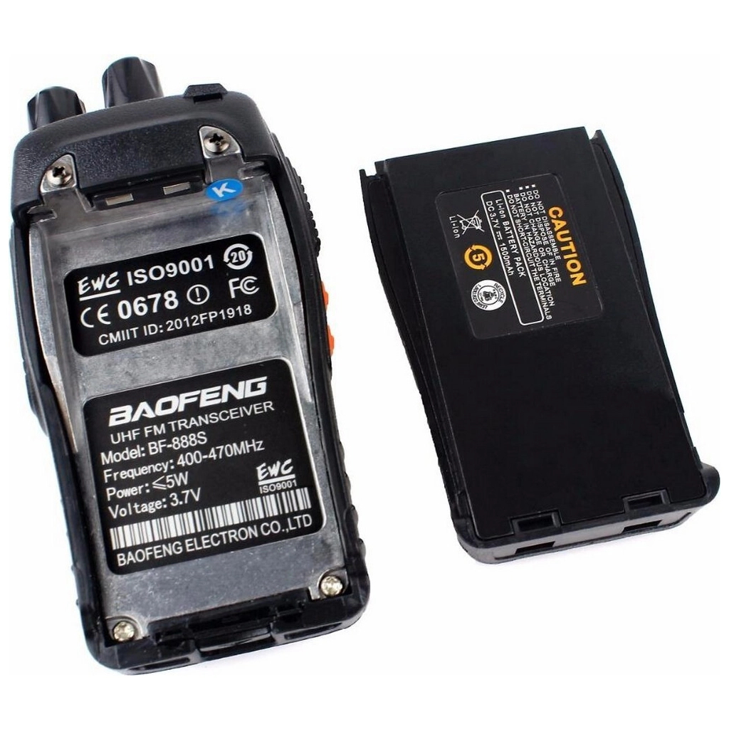 Портативна рація Baofeng BF-888S Ten Pack комплект 10 шт (2200000758941) - фото 6 Портативна рація Baofeng BF-888S Ten Pack комплект 10 шт (2200000758941) - фото 6