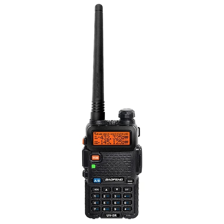 Портативна рація Baofeng UV-5R Black Six Pack комплект 6 шт (2200000758965) - фото 2