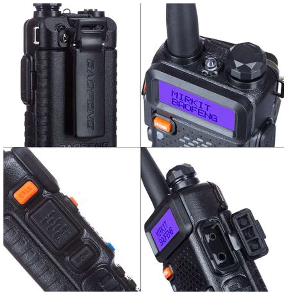 Портативна рація Baofeng UV-5R Black Six Pack комплект 6 шт (2200000758965) - фото 4 Портативна рація Baofeng UV-5R Black Six Pack комплект 6 шт (2200000758965) - фото 4