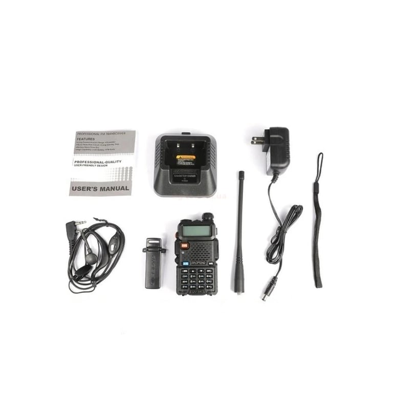 Портативна рація Baofeng UV-5R Black Ten Pack комплект 10 шт (2200000758972) - фото 2