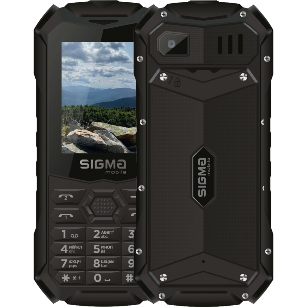 Мобільний телефон Sigma X-treme PV68 Black (4827798738214) - фото 1