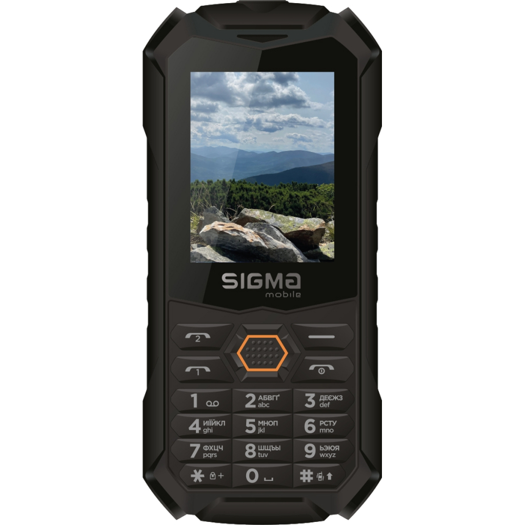 Мобільний телефон Sigma X-treme PV68 Black Orange (4827798738221) - фото 2 Мобільний телефон Sigma X-treme PV68 Black Orange (4827798738221) - фото 2