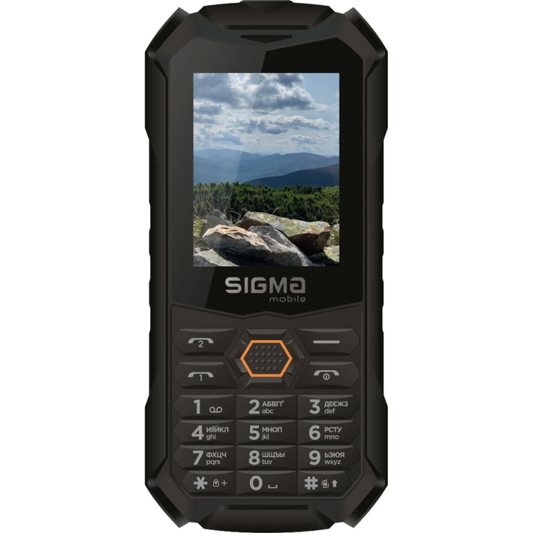 Мобільний телефон Sigma X-treme PV68 Black Orange (4827798738221) - фото 2