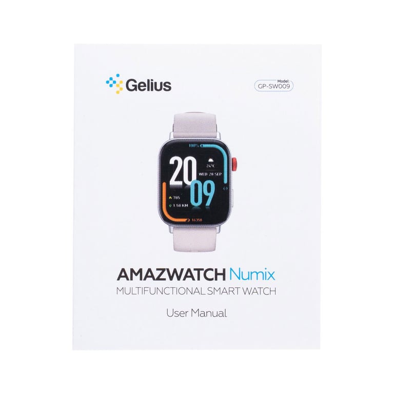 Смарт-годинник Gelius Pro GP-SW009 (Amazwatch Numix) Black (2099900996863) - фото 8